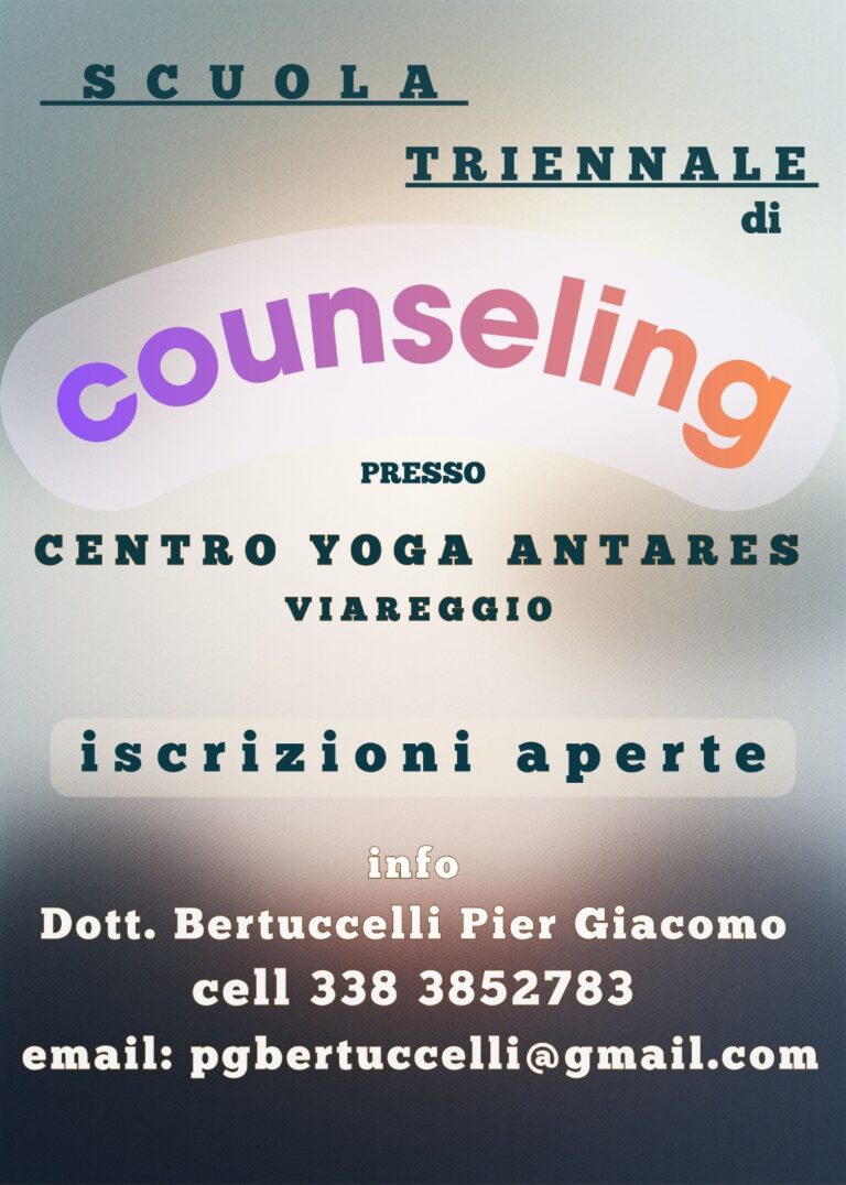 SCUOLA TRIENNALE DI COUNSELING